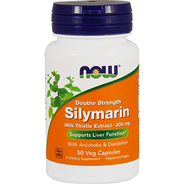 NOW Silymarin 2X 300 mg 50 vegcaps