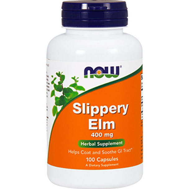 NOW Slippery Elm 400 mg 100 caps