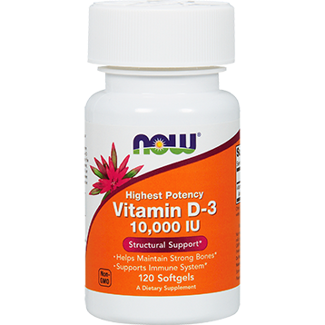 NOW VitaminD3 10000 IU 120 gels