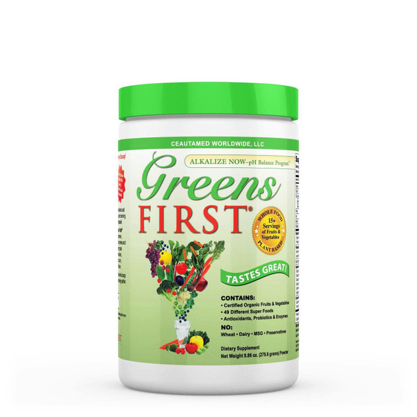 Greens First  Original  30 Servings  Nutrient Richantioxidant Superfood 49 Different Super Foods Phytonutrient  Antioxidant Revitalize Gluten Free Vegan  NonGMO  9.86 Ounce