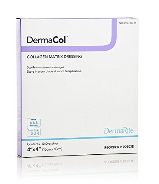 DermaRite 00303E Dermacol Collagen Matrix Dressing