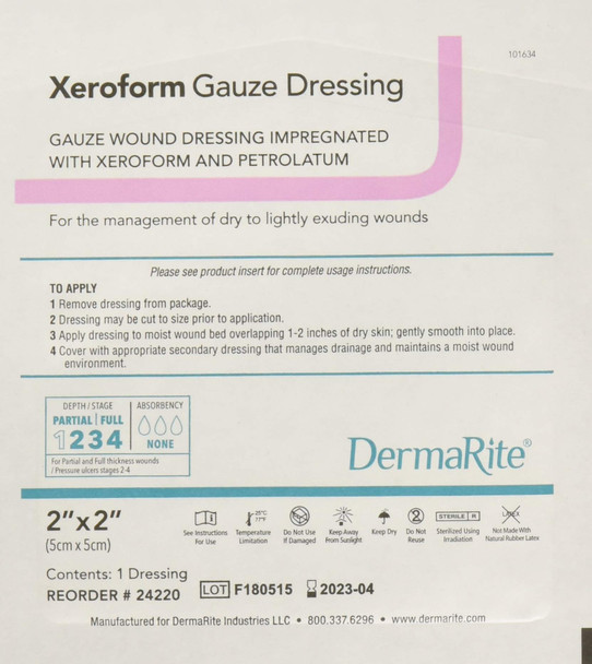 Dermarite Industries Perform Gauze Dressing 2x2 25 Count