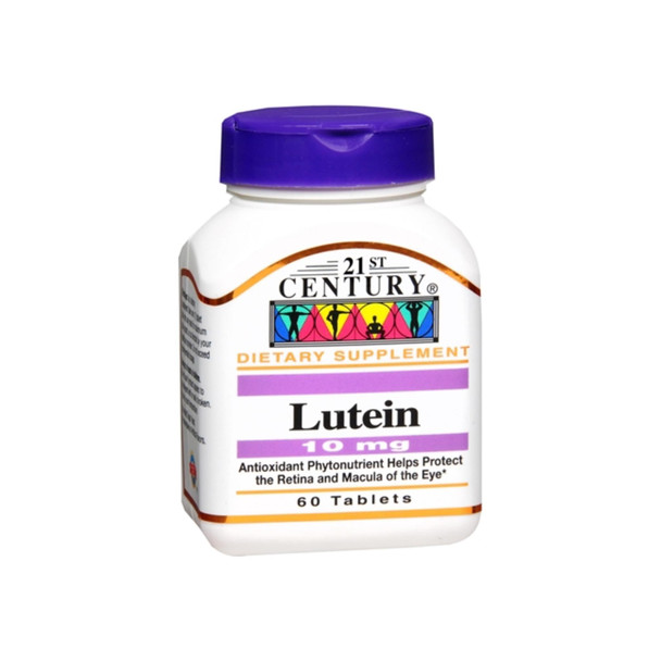 21st Century Lutein 10 mg Tablets 60 Tablets