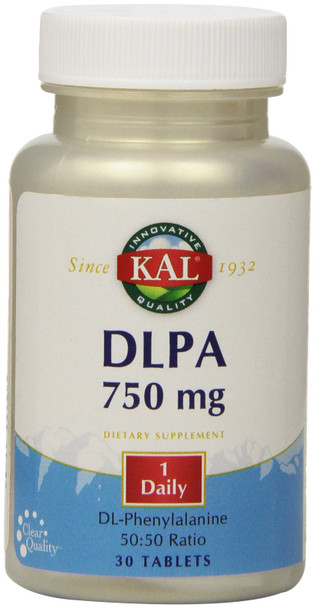 KAL DLPA Tablets, 750 mg, 30 Count