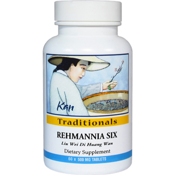 Kan Herbs  Traditionals Rehmannia Six 60 tabs