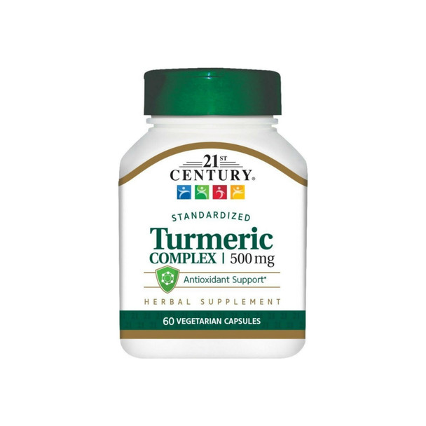 21st Century Turmeric Complex Vegetarian Capsules 500 MG 60  ea