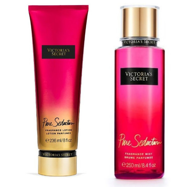 Victorias Secret Pure Seduction Fragrance Mist and Lotion Set