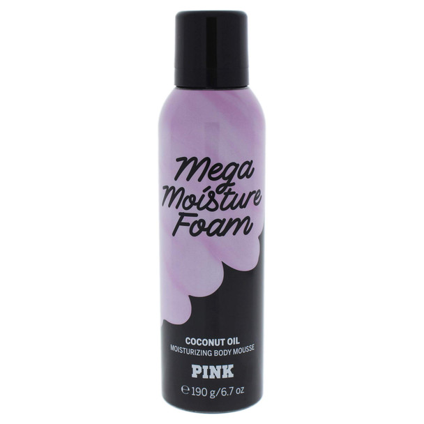 Victorias Secret Pink Mega Moisture Foam Coconut Oil 6.7 Oz