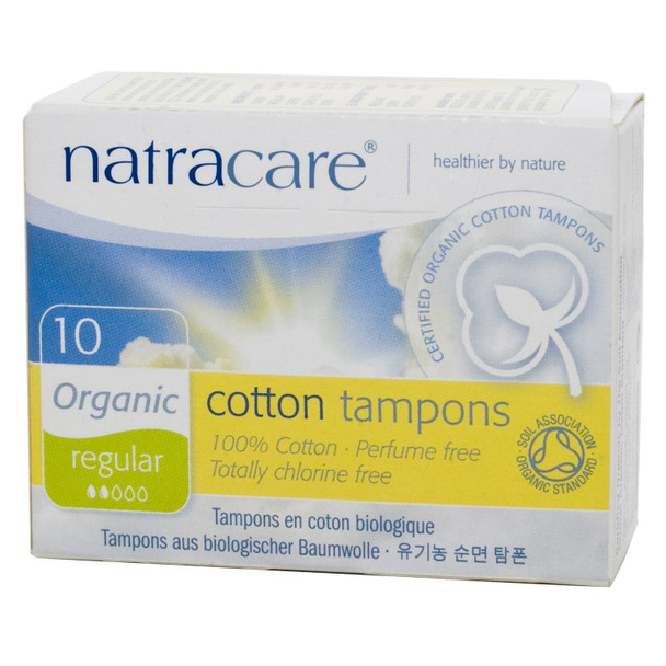 Natracare Regular Tampons  4 Boxes 40 Total
