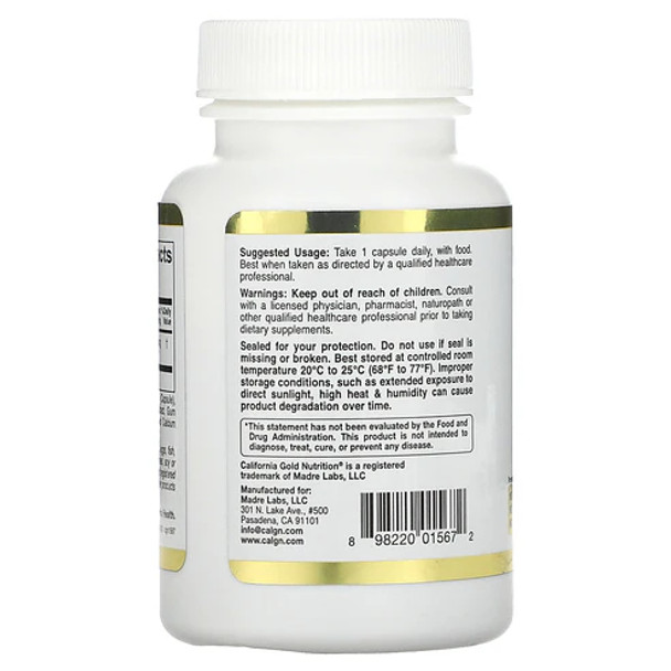 California Gold Nutrition EpiCor, Dried Yeast Fermentate, 500 mg, 30 Veggie Capsules