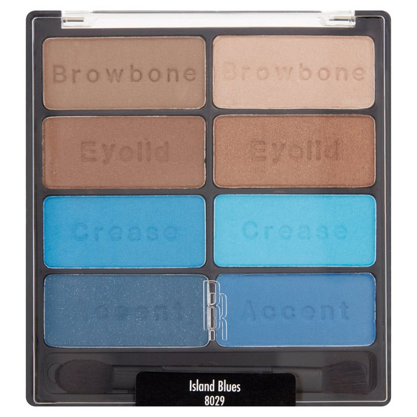 Black Radiance Eye Appeal Shadow Collection Island Blues 0.3 Ounce