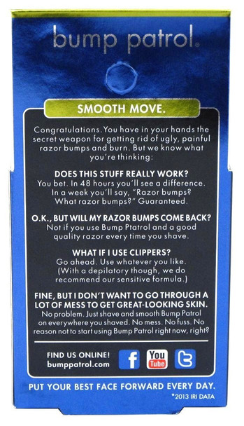 Bump Patrol Original FormulAfter Shave Bump Treatment Serum  Razor Bumps Ingrown Hair Solution for Men and Women  0.5 Ounce