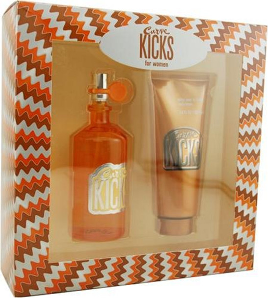 Curve Kicks By Liz Claiborne For Women. Setedt Spray 3.4Ounces  Body Lotion 3.4Ounces