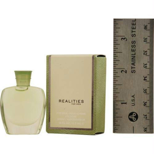 REALITIES by Liz Claiborne for MEN COLOGNE .18 OZ MINI note minis approximately 12 inches in height