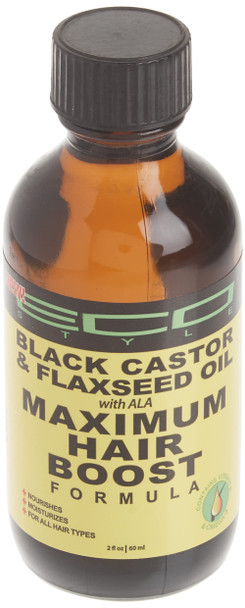 Eco Style Black Castor and Flaxseed Maximum Hair Growth Oil 2 Ounce4410