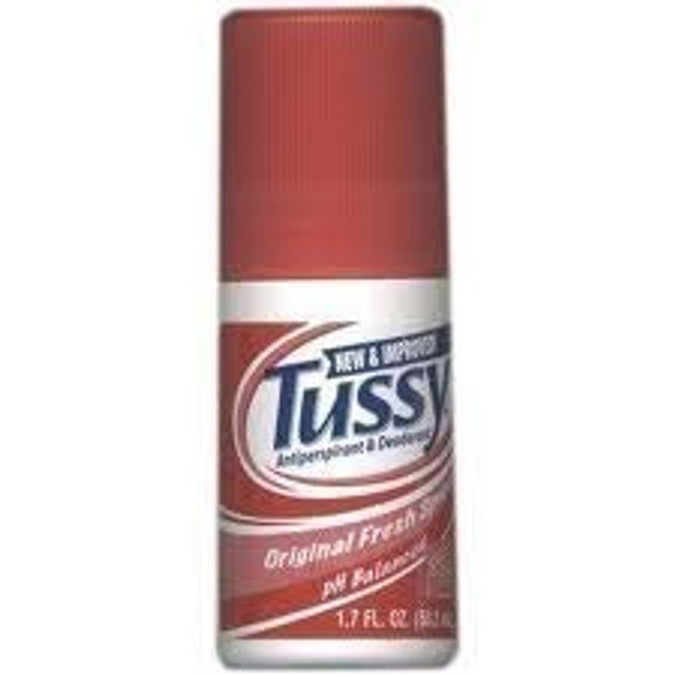 Tussy Antiperspirant Deodorant Rollon Original 4 Pack