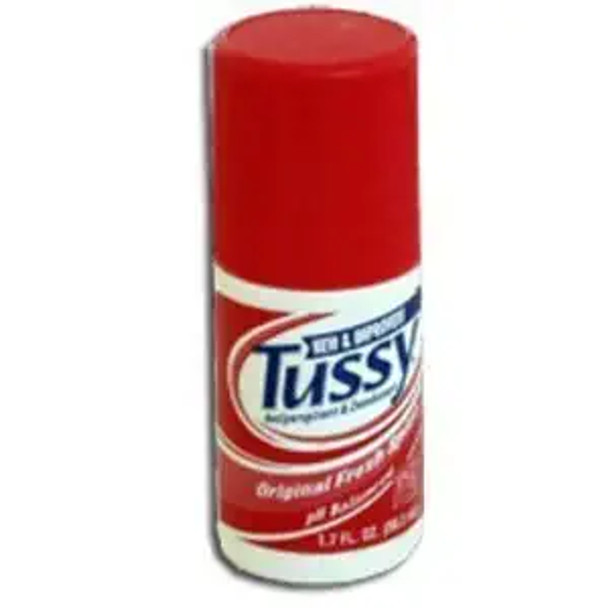 Tussy RollOn Antiperspirant  Deodorant  Original Fresh Spice 1.7 oz. Pack of 6 by Tussy