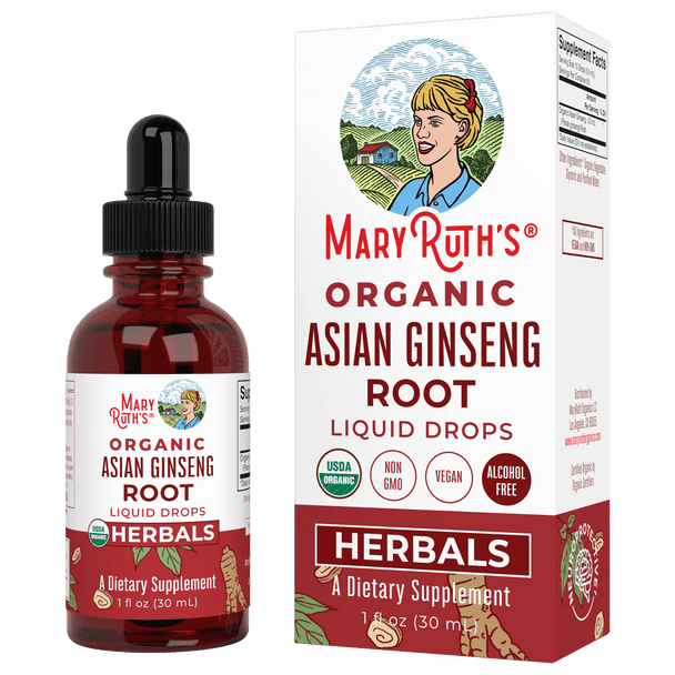 MaryRuth Organics Organic Asian Ginseng Root Liquid Drops