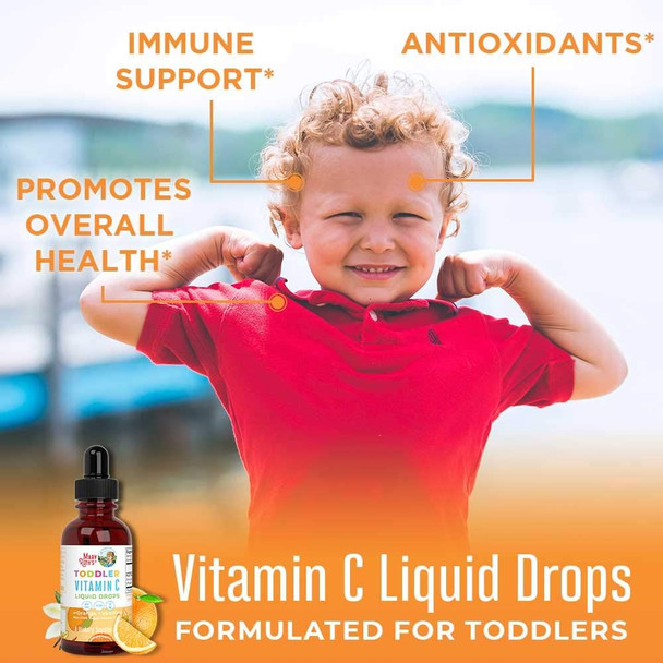 MaryRuth Organics Organic Toddler Vitamin C Liquid Drops (1 oz)