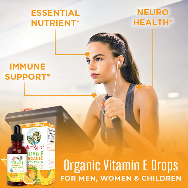 MaryRuth Organics Vitamin E Organic Liquid Drops