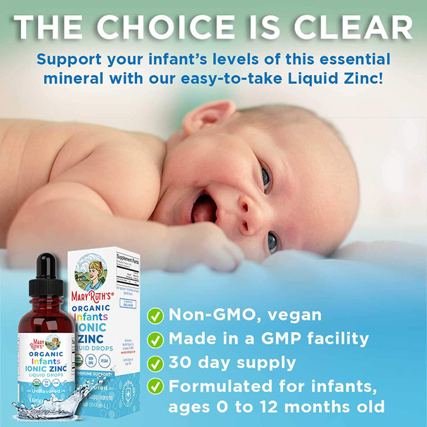 MaryRuth Organics Organic Infant Liquid Zinc (2 oz)