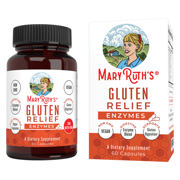 MaryRuth Organics Gluten Relief Enzymes (60 Count)