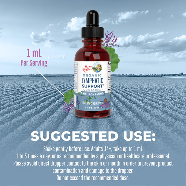 MaryRuth Organics Organic Lymphatic Support Herbal Blend
