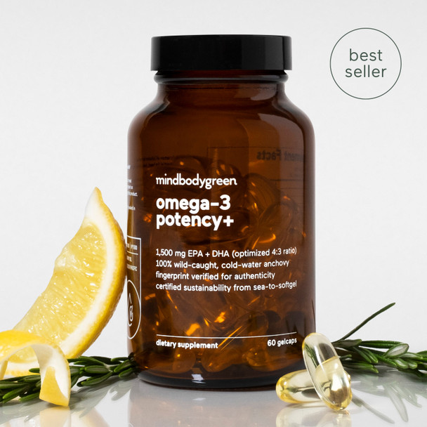 mindbodygreen omega-3 potency+