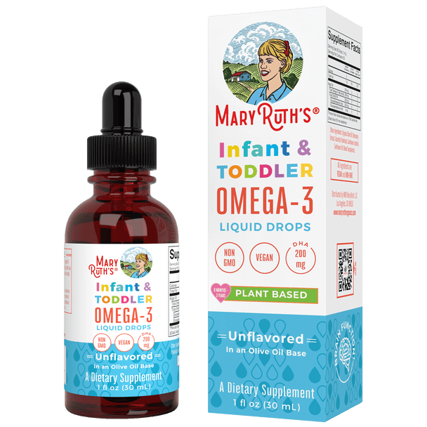 MaryRuth Organics Infant & Toddler Omega-3 Liquid Drops (1 oz)