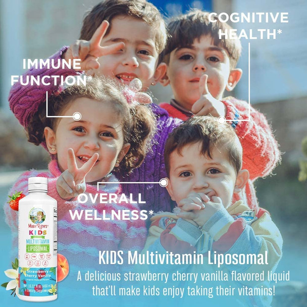 MaryRuth Organics Kids Multivitamin Liposomal