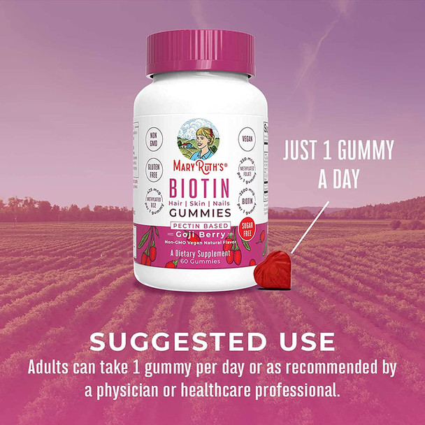 MaryRuth Organics Biotin Gummies