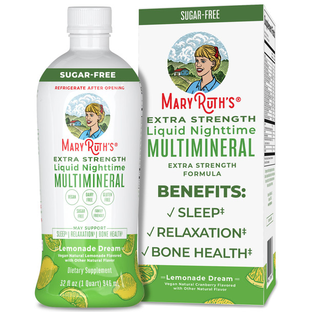 MaryRuth Organics Extra Strength Nighttime Multimineral 32 Fl Oz