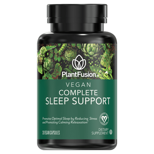 Plantfusion Vegan Complete Sleep Support 30 Vegan Capsules