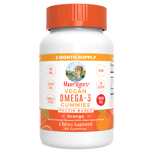 MaryRuth Organics Adult Vegan Omega-3 Gummies (60 count)