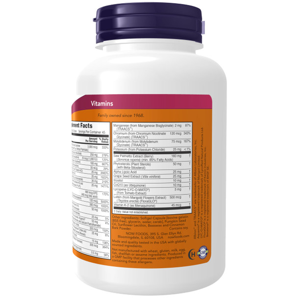 Now Foods Adam Superior Mens Multiple Vitamin 90 Vcaps