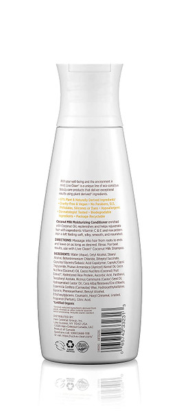 Live Clean Conditioner Moisturizing Coconut Milk 12 Oz