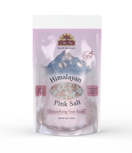 Himalayan Black Salt Soothing Mineral Soak Leaves Feet Feeling CleansedRefreshed and Relaxed No ParabensNo SiliconesNo Sulfates For All Skin Types Made In USA 8oz