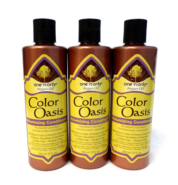 Color Oasis Volumizing Conditioner 12 oz  3pack