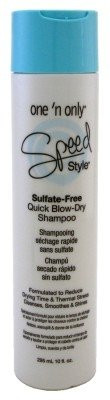 One N Only Speed Style Shampoo Sulfate Quick Dry 10oz 2 Pack