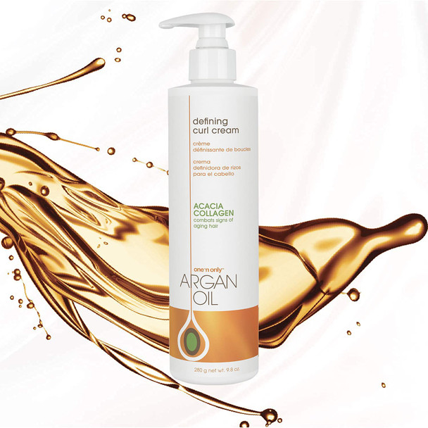 One N Only Argan Oil Curl Cream 9.8oz Pump LeaveIn 2 Pack