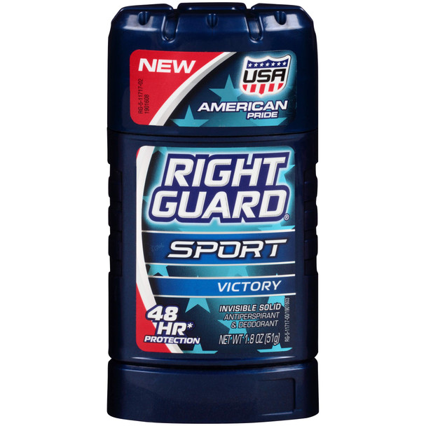 Right Guard Sport Antiperspirant Deodorant Stick Victory 1.8 Ounce Pack Of 6
