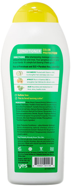 Yes To Cucumbers Color Protection Conditioner 11.5 Fluid Ounce