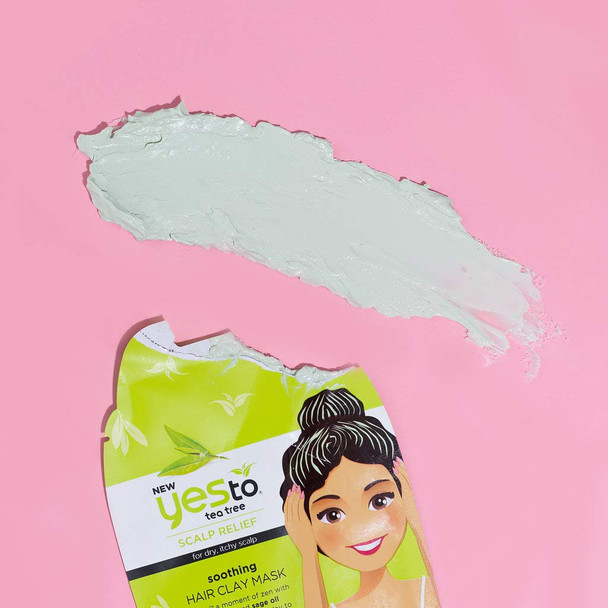 YES TO Tea Tree Soothing Clay Hair Mask SGU 30 ml