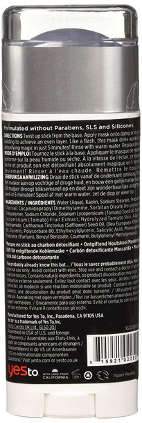 Yes To Tomatoes Detoxifying Charcoal Mask Stick 2 Ounce