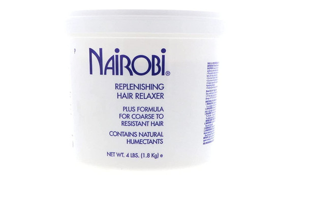 Nairobi Replenishing Hair Relaxer Plus Formula for Coarse To Resistant Hair Unisex Relaxer 64 Ounce by Nairobi