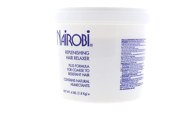 Nairobi Replenishing Hair Relaxer Plus Formula for Coarse To Resistant Hair Unisex Relaxer 64 Ounce by Nairobi