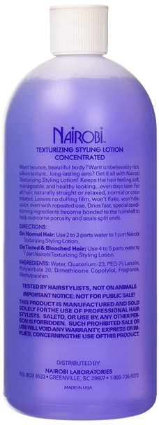 Nairobi 3 in 1 Texturizing Styling Lotion by Nairobi for Unisex 32 Lotion 32 Ounce