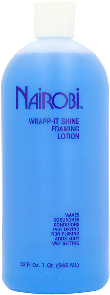 Nairobi Wrapp It Shine Foaming Lotion for Unisex 32 Ounce