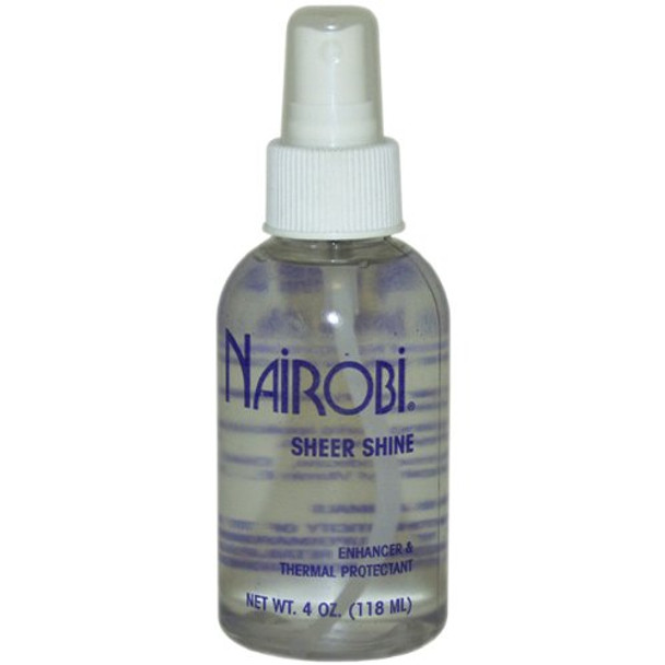 Nairobi Sheer Shine Thermal Protectant for Unisex 4 Ounce