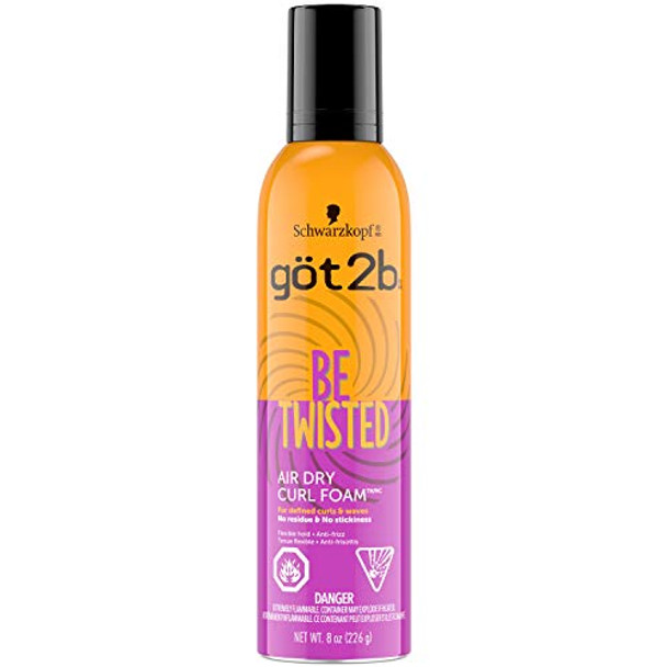 Got2B Be Twisted Air Dry Curl Foam 8 Oz Got2B Be Twisted Air Dry Curl Foam 8 Oz